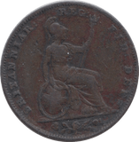 1853 FARTHING ( F ) 1 - Farthing - Cambridgeshire Coins