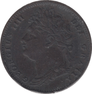 1822 FARTHING ( VF ) 1