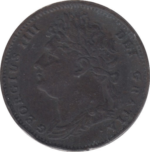 1822 FARTHING ( VF ) 1