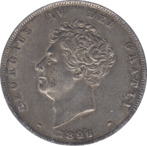 1826 SHILLING ( AUNC ) 11 - Shilling - Cambridgeshire Coins