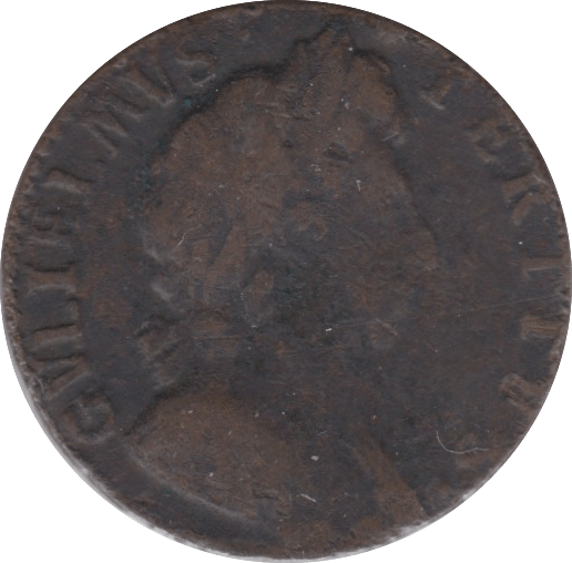 1697 FARTHING ( FINE ) 3