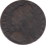 1697 FARTHING ( FINE ) 3