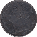 1821 FARTHING ( VF )