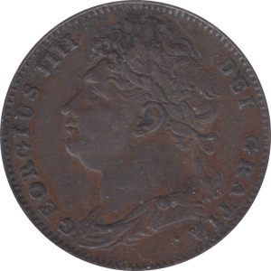 1823 FARTHING ( VF )