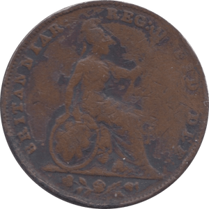 1847 FARTHING ( FAIR ) - Farthing - Cambridgeshire Coins