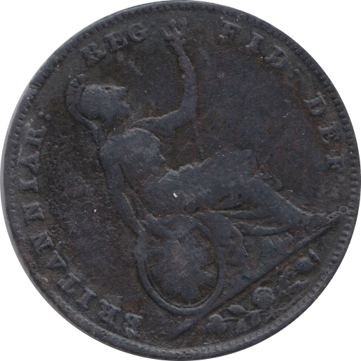 1853 FARTHING ( FAIR ) - Farthing - Cambridgeshire Coins