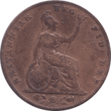 1839 FARTHING ( FAIR ) - Farthing - Cambridgeshire Coins