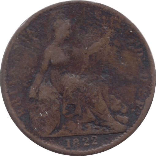 1822 FARTHING ( FAIR )