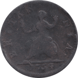 1754 FARTHING ( FAIR )