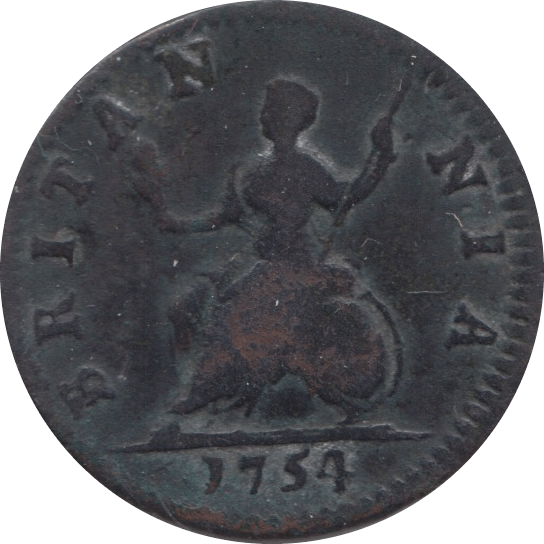 1754 FARTHING ( FAIR )