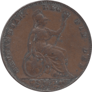 1839 FARTHING ( FAIR ) - Farthing - Cambridgeshire Coins