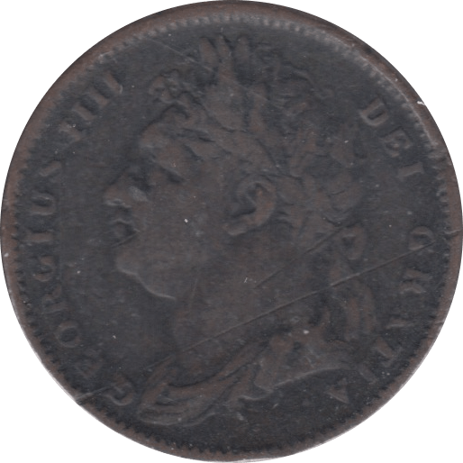 1821 FARTHING ( FAIR )