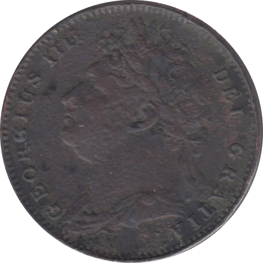 1821 FARTHING ( FAIR )