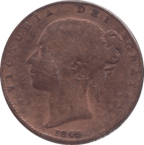 1845 FARTHING ( FAIR ) 2 - Farthing - Cambridgeshire Coins