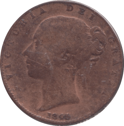 1845 FARTHING ( FAIR ) 2 - Farthing - Cambridgeshire Coins