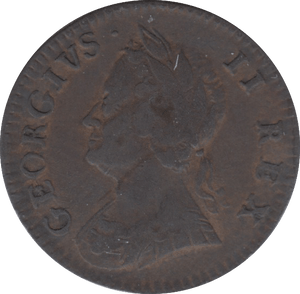 1754 FARTHING ( VF ) 4