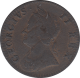 1754 FARTHING ( VF ) 4