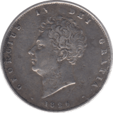 1826 HALFCROWN ( GVF ) 6 - Halfcrown - Cambridgeshire Coins