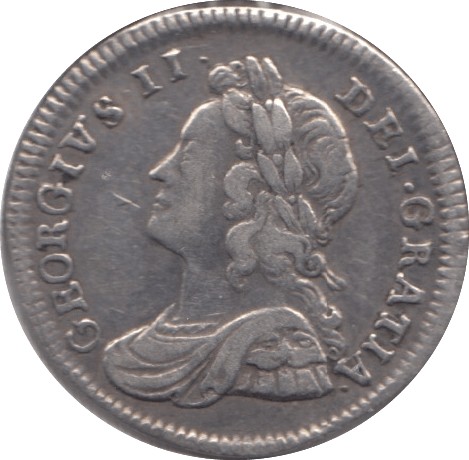 1731 MAUNDY FOUR PENCE ( VF ) 3