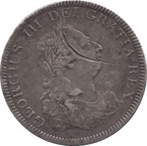 1804 SILVER BANK OF ENGLAND TRADE TOKEN 5 SHILLINGS GEORGE III