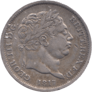 1817 SIXPENCE ( VF ) 9