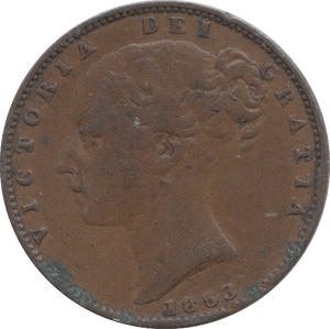 1853 FARTHING ( GF ) 2 - Farthing - Cambridgeshire Coins