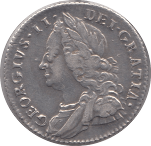 1757 SIXPENCE ( GVF ) 6