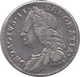 1757 SIXPENCE ( GVF ) 6