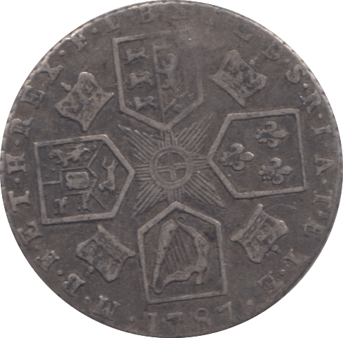 1787 SIXPENCE ( GF )