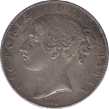 1844 CROWN ( GVF ) - Crown - Cambridgeshire Coins