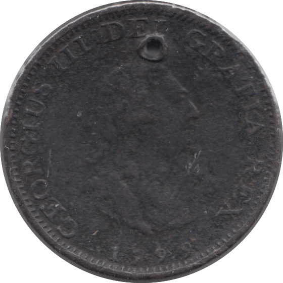 1799 FARTHING ( HOLED )