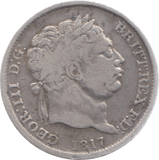 1817 SIXPENCE ( FINE ) 9