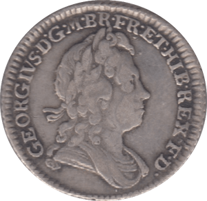 1723 SIXPENCE ( VF )