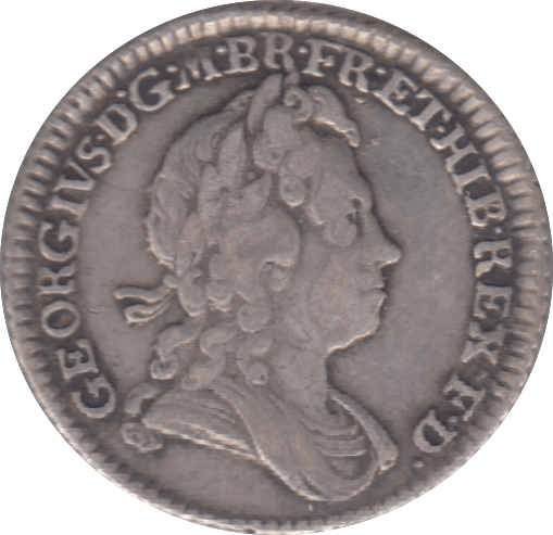 1723 SIXPENCE ( VF )