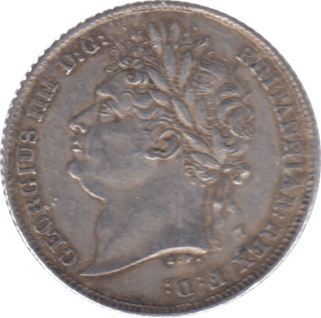 1824 SIXPENCE ( GVF ) 6 - Sixpence - Cambridgeshire Coins