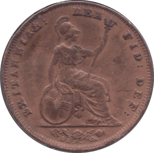 1835 FARTHING ( GF ) 2 - Farthing - Cambridgeshire Coins