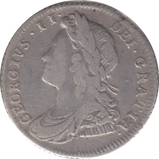 1723 SIXPENCE ( GF )