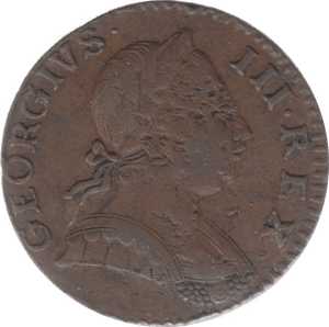 1773 HALFPENNY ( VF )