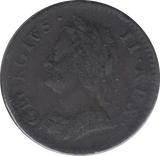 1754 FARTHING ( GF ) 4