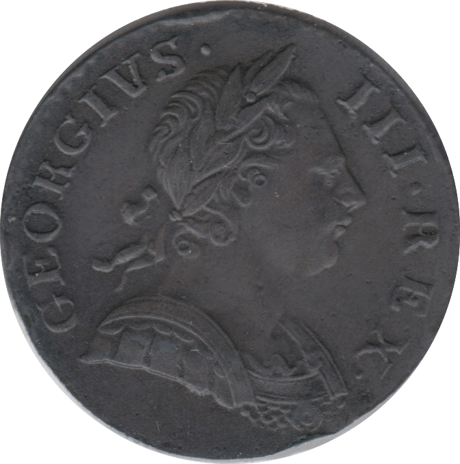 1771 HALFPENNY ( GVF ) 4