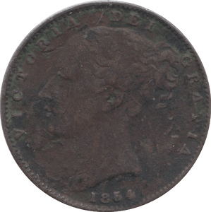 1854 FARTHING ( NF ) 2 - Farthing - Cambridgeshire Coins