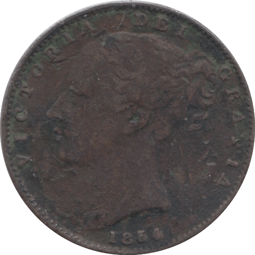 1854 FARTHING ( NF ) 2 - Farthing - Cambridgeshire Coins