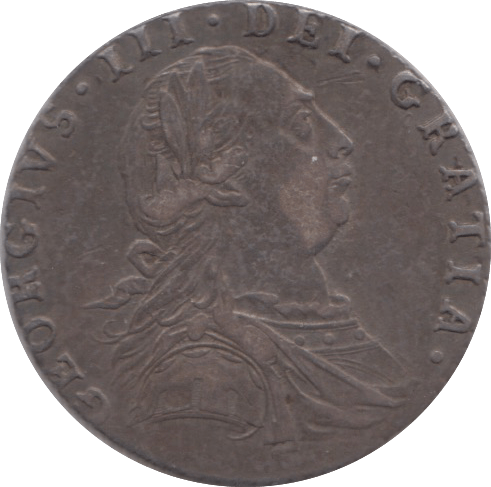 1787 SIXPENCE ( EF ) 3