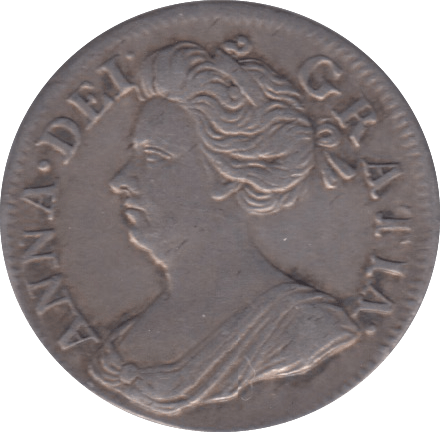 1710 MAUNDY FOURPENCE ( VF )