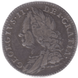 1758 SIXPENCE ( GF )