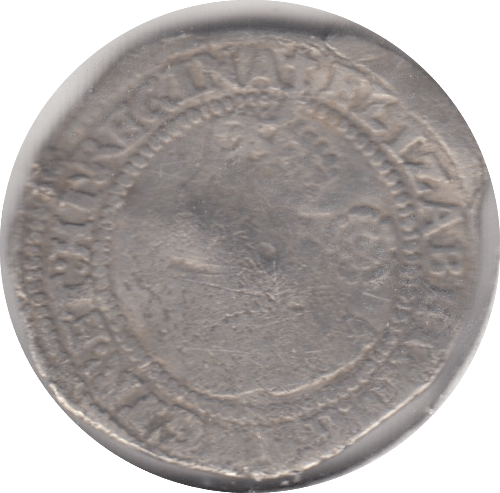 1580 MEDIEVAL ELIZABETH IST THREEPENCE