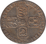 1757 SIXPENCE ( GVF )