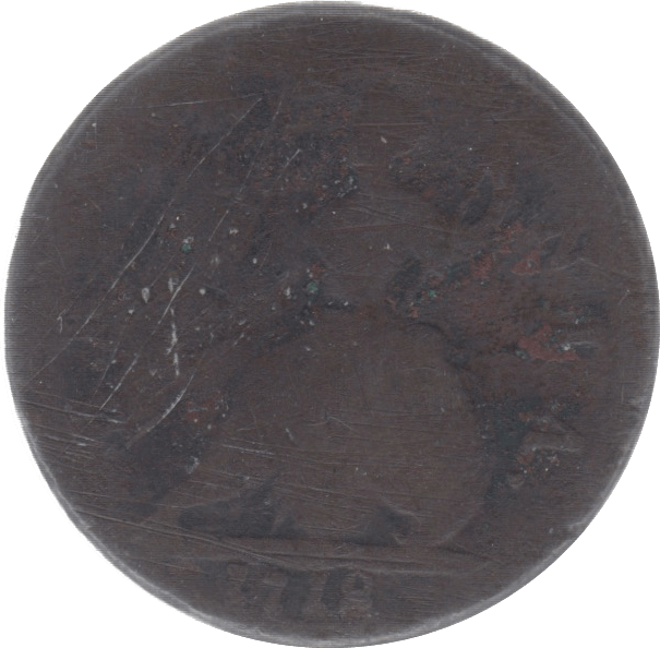 1718 HALFPENNY ( FAIR ) 5