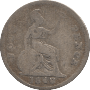 1842 FOURPENCE ( FAIR ) 1 - Fourpence - Cambridgeshire Coins