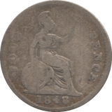 1842 FOURPENCE ( FAIR ) 1 - Fourpence - Cambridgeshire Coins